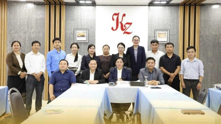 Enumerator trainings underway for the first ever digital census of Lao PDR