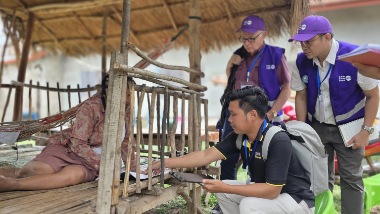 ນັກສັງເກດການເຂົ້າຮ່ວມຕິດຕາມ ການສຳຫຼວດພົນລະເມືອງ ແລະ ທີ່ຢູ່ອາໄສ ທົ່ວປະເທດ ຄັ້ງທີ V ປີ 2025